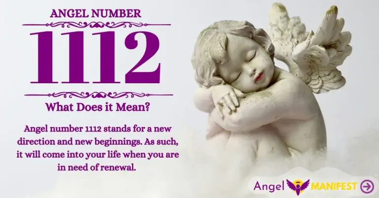 Numerology number 1112