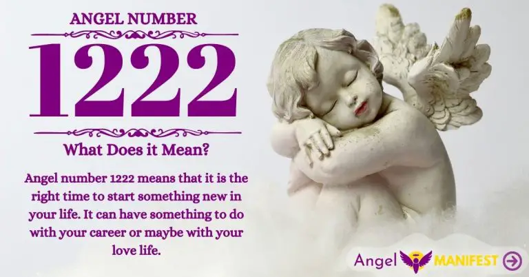 Numerology number 1222