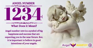 Numerology number 1234