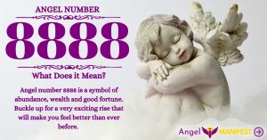 numerology number 8888