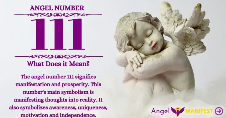 numerology number 111