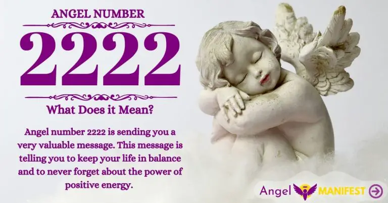 numerology number 2222
