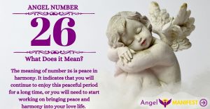 numerology number 26