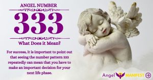 numerology number 333