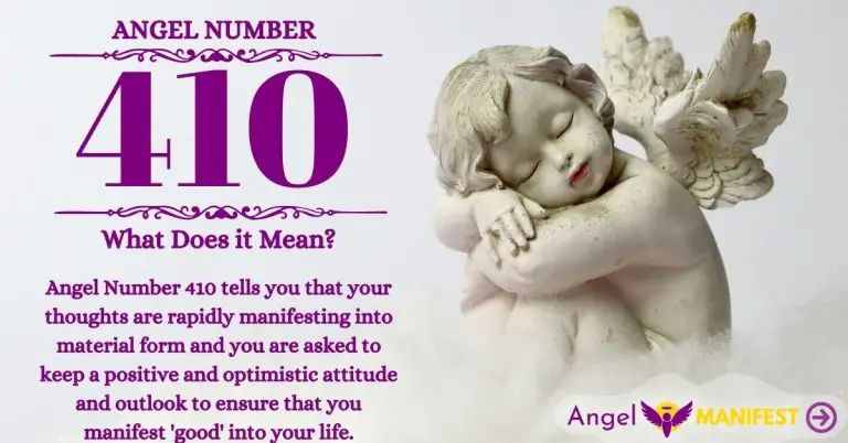 numerology number 410