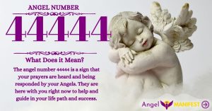 Numerology number 44444