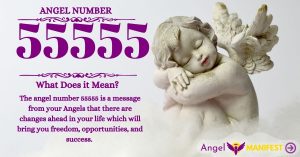 Numerology number 55555