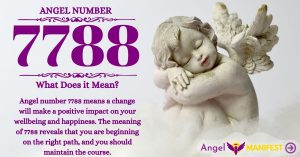 Numerology number 7788
