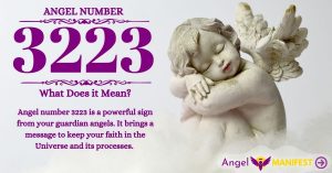 Numerology number 3223