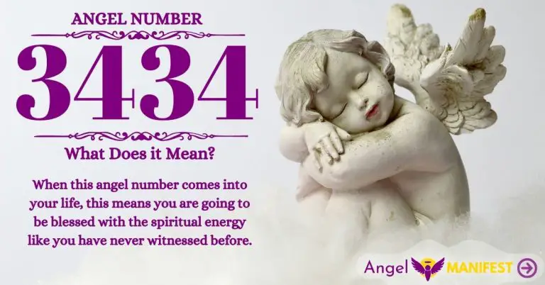 Numerology number 3434