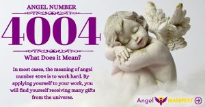 Numerology number 4004