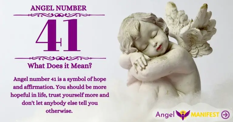 numerology number 41