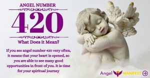 Numerology number 420