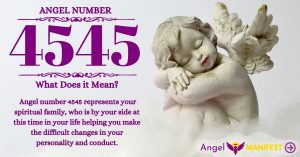 Numerology number 4545