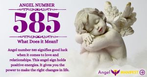 Numerology number 585