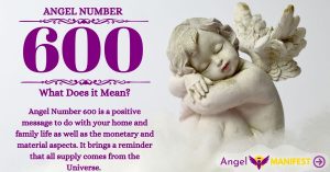 Numerology number 600