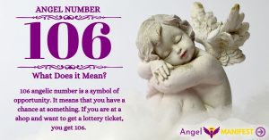 Numerology Number 106