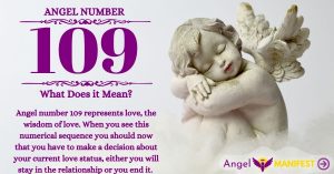 Numerology Number 109