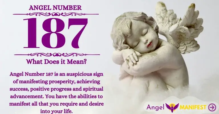 Numerology Number 187