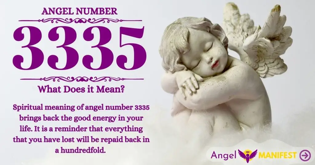 Angel Number 3335 Meaning amp Reasons why you are seeing Angel Manifest
