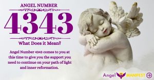 Numerology number 4343