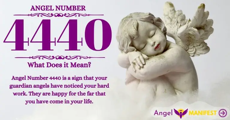 Numerology number 4440