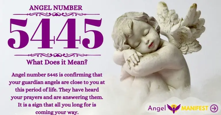 Numerology number 5445