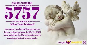 Numerology number 5757