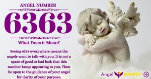 Numerology number 6363