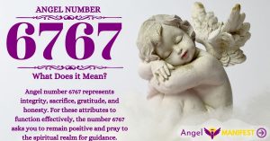 Numerology number 6767