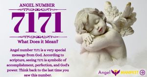 Numerology number 7171