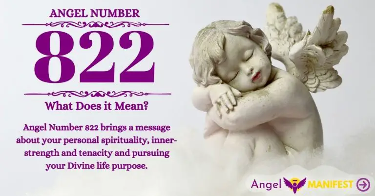 Numerology number 822