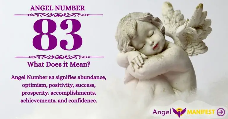 Numerology Number 83