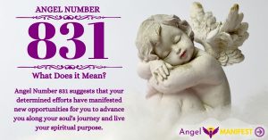 Numerology number 831