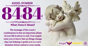 Numerology number 8484