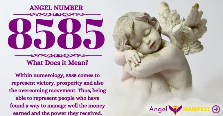 Numerology number 8585