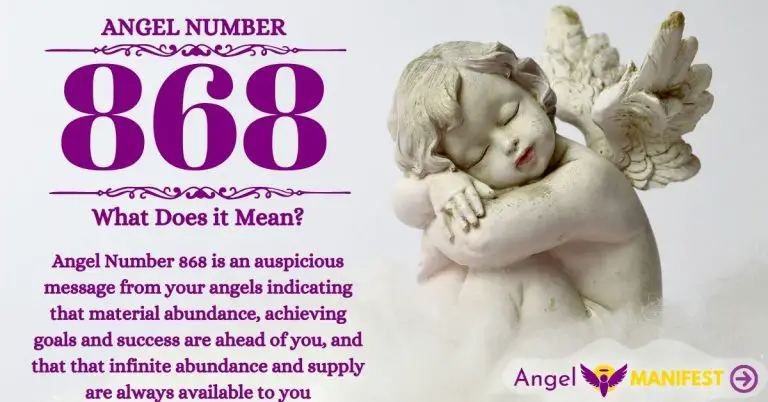 Numerology number 868
