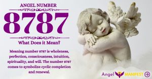 Numerology number 8787