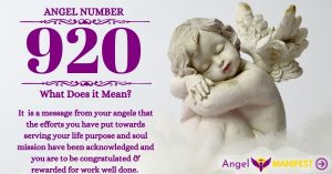 Numerology number 920