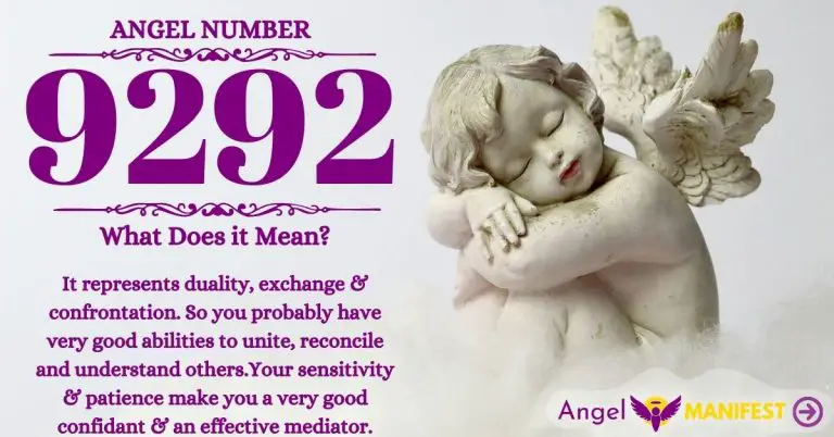 Numerology number 9292