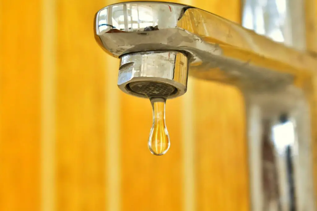 Close-Up Photo of Water Drop faucet dream
