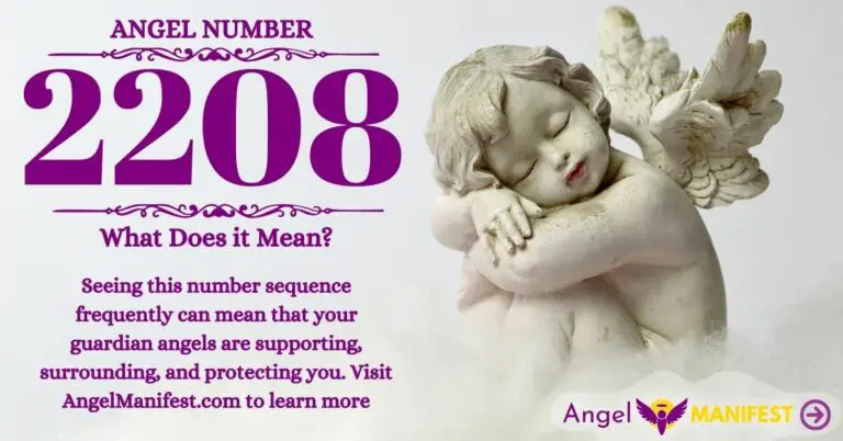 numerology number 2208