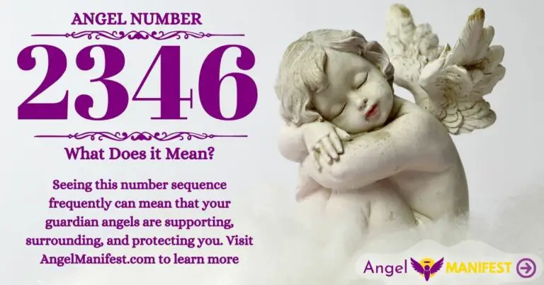 Numerology number 2346