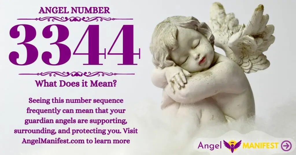Angel Number 3344 Meaning amp Reasons why you are seeing Angel Manifest