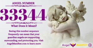 numerology number 33344