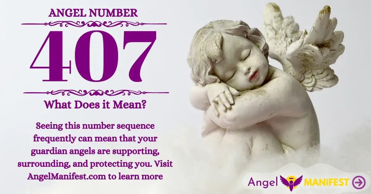 407 Spiritual Number Meaning