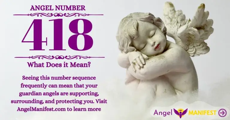 numerology number 418
