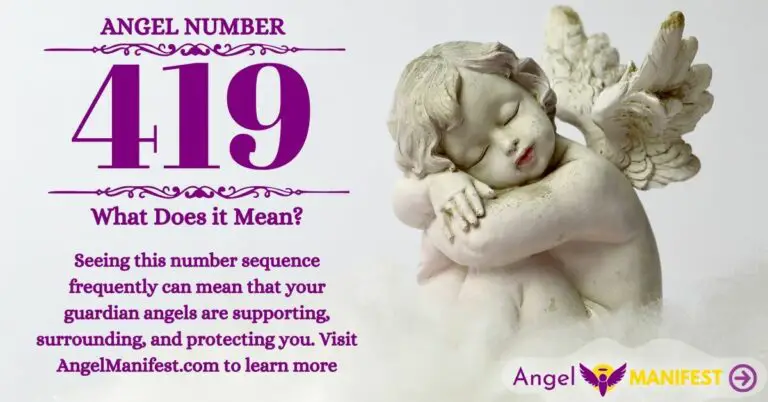 numerology number 419