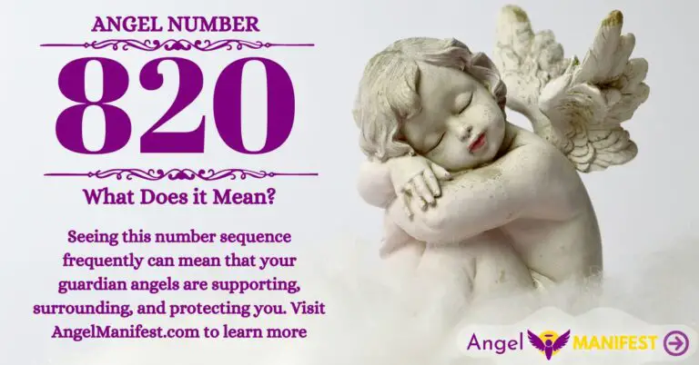 numerology number 820